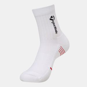 테일러메이드  26SS 남성 라인 배색중목 양말(14CM) TMAS61603-100