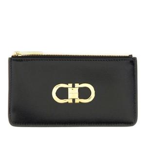 페라가모 간치니 가죽 카드 지갑 770767 220629001