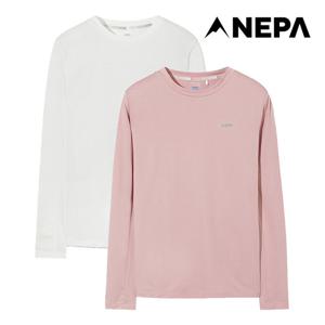 네파 여성 벨로스터 긴팔 라운드 티셔츠 7M25321