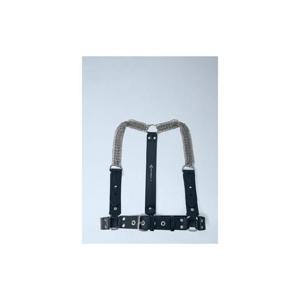 26 SS 비비안웨스트우드 여성 Chain Detail Leather Harness vvw0263047blk