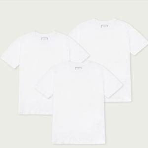 [행텐]남여공용 3PACK 레이어드 순면 무지 반팔티 10570-298-461