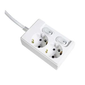 프로탭 멀티탭 개별2구2호 1.5m ( 캠핑용 전기선 멀티콘센트)