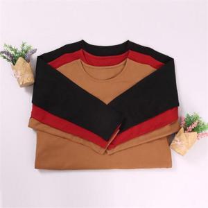 [강물처럼]빅사이즈사랑해요 2928L103 양 트임 롱 긴팔티 WW (68