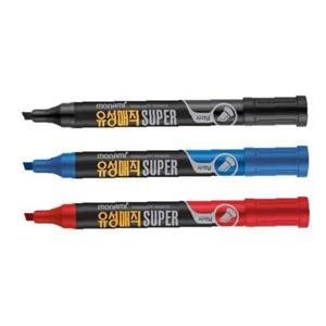 모나미 유성매직 슈퍼 사각닙 12개입 (색상선택)