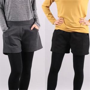 [강물처럼]아이우먼 든든 모직 반바지 WW3473M010 빅사이즈 (618