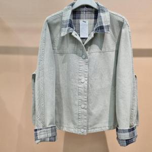 라티움 HC34 봄 신축성좋은스텐카라루즈핏스무디체크자켓 T2613jk17