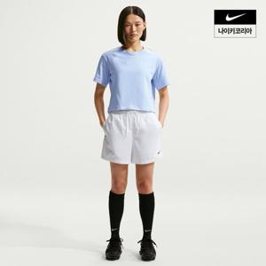 [나이키] 스포츠웨어 클래식 우븐 여성 미드라이즈 쇼츠 FV7558-100