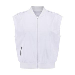 M 파리게이츠골프조끼 NQC 521E2JV402_WH 여성 우븐 믹스 시어서커 집업 베스트