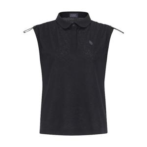 M 파리게이츠골프민소매 NQC 521E2TR507_BK 여성 스트링 슬리브리스 티셔츠