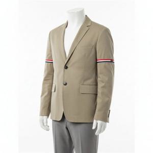 톰브라운 RWB 암밴딩 언컨스트럭티드 클래식핏 코튼 트윌 자켓 MJU527A 03788 275 374017