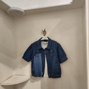 인터크루 HC10 여성 워싱  반팔 데님 자켓 ITA2EJ51A