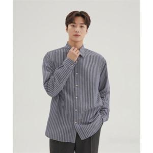 스파오 SPAO [시어서커] 릴랙스핏 스트라이프 셔츠_SPYSG23C02 SPYSG23C02 406380