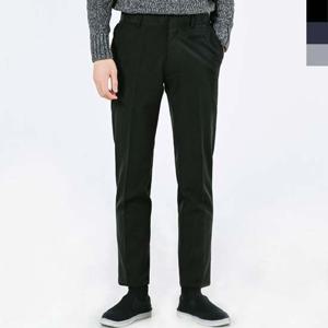 남자 겨울 보온 기능성 허리밴딩 기모 슬랙스 팬츠