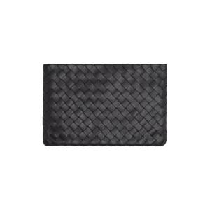 보테가 베네타 미디움 파우치 블랙 608232VCPP28803