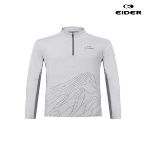 아이더 (DMP26231_C1) 남성 HERITAGE (헤리티지) 하이테크 짚업 티셔츠