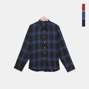 [스콰즈]스콰즈 남여공용 플란넬 코튼 체크 셔츠 SRAT117