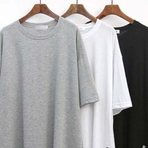 반팔티 스마일 여성큰옷 305G929S 빅사이즈미시옷 옆