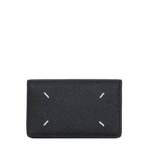 마르지엘라 26SS 블랙 스티치 폴드 카드지갑 SA3VX0005 P4745 T8013