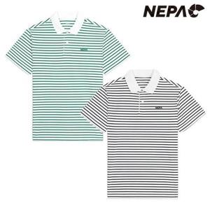 네파 7LD5248 공용 아이스 스트라이프 폴로티셔츠