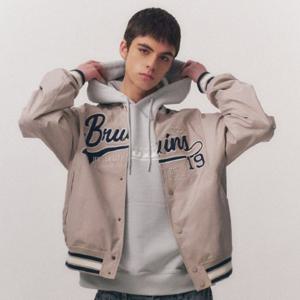 [유씨엘에이]공용 로고패치 바시티 재킷 (UB3UJ84_25)