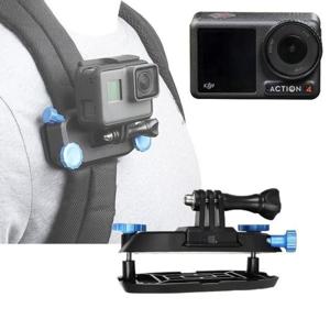배낭 DJI 오즈모 액션 4 호환 액션캠 가방 끈 고정 마운트 거치대