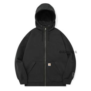 [칼하트]칼하트 104078 레인디펜더 써멀 방수 후드집업 블랙