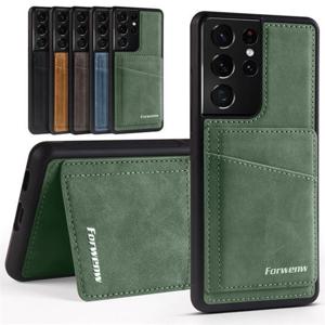 갤럭시S21 플러스 울트라 모던가죽 거치대 카드수납 포켓 케이스