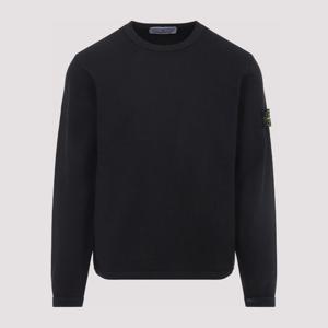 스톤아일랜드 로고 패치 슬리브 크루넥 맨투맨 L1S156100011S02