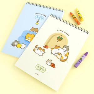 아트박스/핑크풋 핑크풋 냥냥 무선 종합장 (랜덤발송)