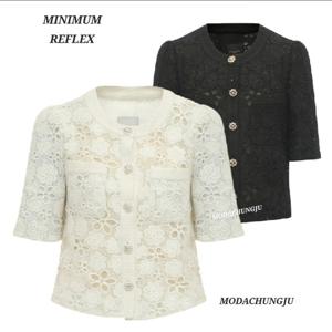 [미니멈]MD 플라워 레이스 5부 자켓  MD MZBAWJ4080_CJ