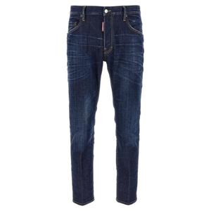 라프리마 디스퀘어드2 미디엄 블루 워시 스케이터 진 S74LB1737 D30010 470