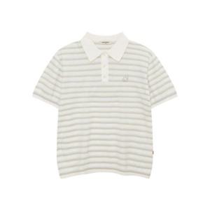 노르디스크 NORDISK 반팔 스트라이프 스웨터 - M_Off White OMM26K03W3 390962