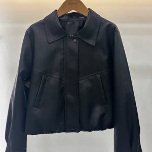 [무자크]싱글 카라 레더 자켓/MQ2WLJ08-64F_JK