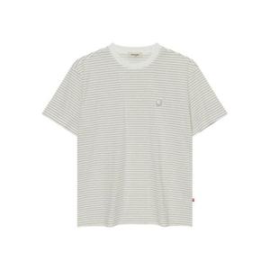 노르디스크 NORDISK 스트라이프 반팔 티셔츠 - U_Beige BROWN OUM26233BB 407410