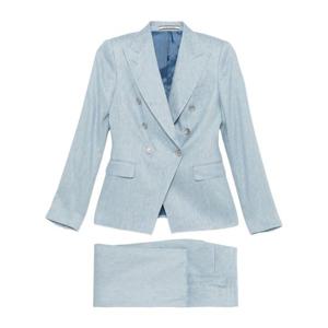 딸리아또레 더블브레스트 플랩 포켓 수트 TALICYA10BAD 340297E