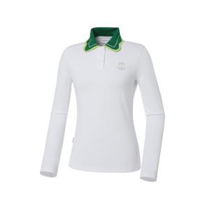 [와이드앵글]여성 WG 웨이브 폴로 티셔츠 WWP23272W3