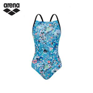 아레나 A5SL1CO03 BGY 고스트 빌리지 여성 선수 수퍼플라이백 실내 원피스 수영복