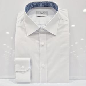 [레노마셔츠]슬림핏/폴리스판평직 긴소매 와이셔츠 RZRSLP112 WH