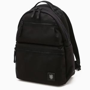 [닥스핸드백] 블랙 로고패치 나일론 백팩 DBBA6F100BK