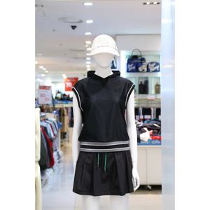 [벤제프][벤제프] BQ2MWTS816 BLAC_K 여성 밑단시보리배색 후드