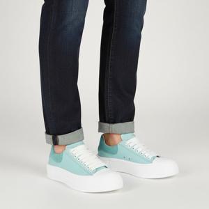 알렉산더 맥퀸 21FW 남성 데크 플림솔 스니커즈 (654594_W4MV7_3847_21F)