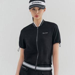 (테일러메이드) 여성 봄 조직감 반팔 점퍼 TWJUN5106-199