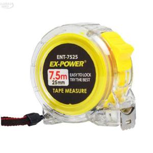 이엑스파워 측정 자동줄자 ENT-7525 7.5M x 25 컬러스