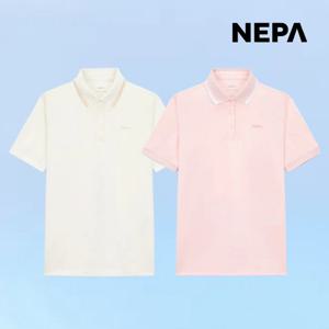 네파 여성 스트라이프 카라 반팔 폴로 티셔츠 땀흡수 등산티 7L45266