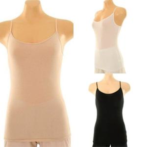 (VLG0122)가볍고 신축성 좋은 마이크로 모달 스판 심플 기본 데일리 여성 스트랍 나시 끈런닝