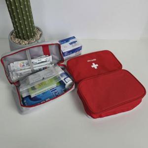 상비약파우치 여행용 대용량 지퍼 비상약파우치