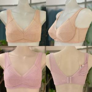 (A컵B컵)(VGBL706)신축성 통기성 좋고 시원한 인견 노와이어 풀사이드 브래지어