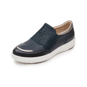 금강 랜드로바 여성 펀칭 핫픽스 슬립온  LANSLH4218WG2(4cm)