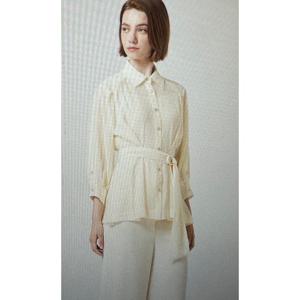 모조에스핀 벨티드 블라우스 J233MSC006 J233MSC006