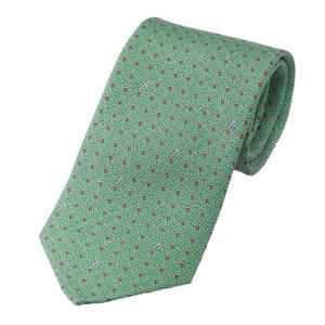 듀퐁셔츠 (S.T듀퐁)25년 SS 신상 나염 넥타이 -TE5SM61KP067TGE(그린) TE5SM61KP067
